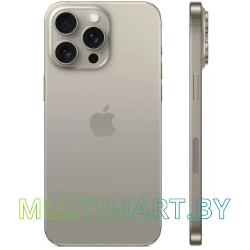 Смартфон Apple iPhone 15 Pro Max 256GB Dual SIM (природный титан) картинка 2